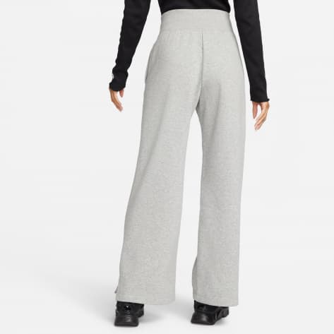 Nike Damen Hose Phoenix Fleece High-Waist Wide-Leg Sweatpants DQ5615-063 S Dark Grey Heather/Sail | S