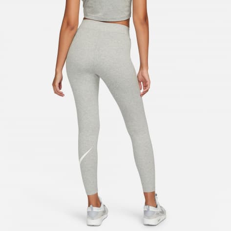 Nike Damen Leggings Classics High-Waisted Graphic Leggings DV7795-063 L DK Grey Heather/Sail | L