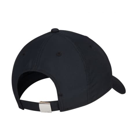 Nike Kappe Unstructured Metal Swoosh Cap FB5372-010 M/L Black/Metallic Silver | M/L