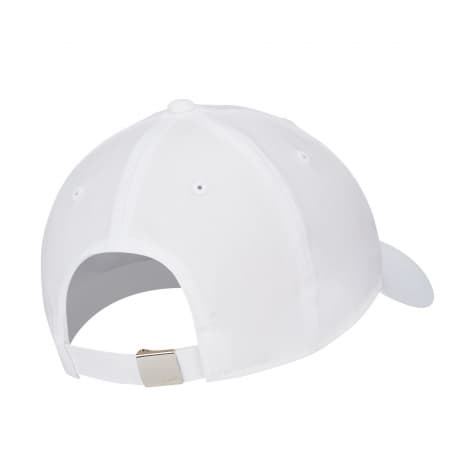 Nike Kappe Unstructured Metal Swoosh Cap FB5372-100 L/XL White/Metallic Silver | L/XL