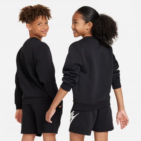 Nike Kinder Pullover Club Fleece FD3006-010 128-137 Black/White | 128-137