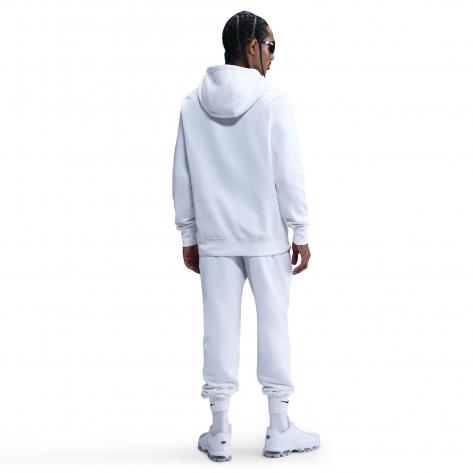 Nike Herren Kapuzenpullover Club BB PO Hoodie FN3859-100 M White/White/Black | M