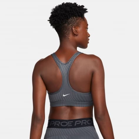 Nike Damen Sport BH Pro Swoosh Light-Support FN4708-060 M Anthracite/White | M