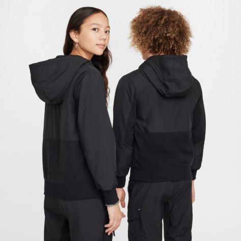 Nike Kinder Übergangsjacke Sportswear City Utility EasyOn HF4208-010 137-147 Black/Anthracite/Black | 137-147