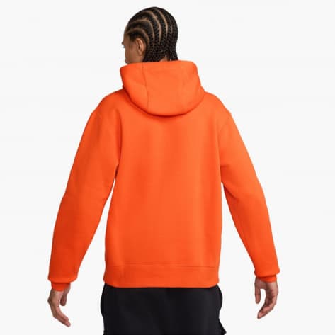 Nike Herren Kapuzenpullover NSW Club Hoodie PO BB BV2654-819 M Safety Orange/Saf Orange/Wht | M