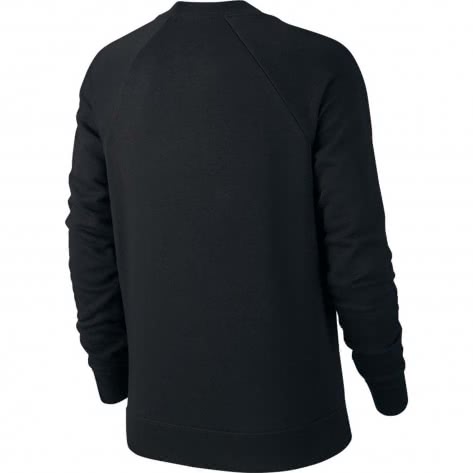 Nike Damen Pullover Essential Crew Fleece HBR BV4112-010 M Black/White | M