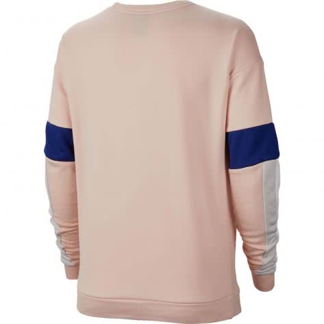Nike Damen Pullover Therma Training Top LS BV4970-682 XL Echo Pink/Deep Royal Blue/White | XL