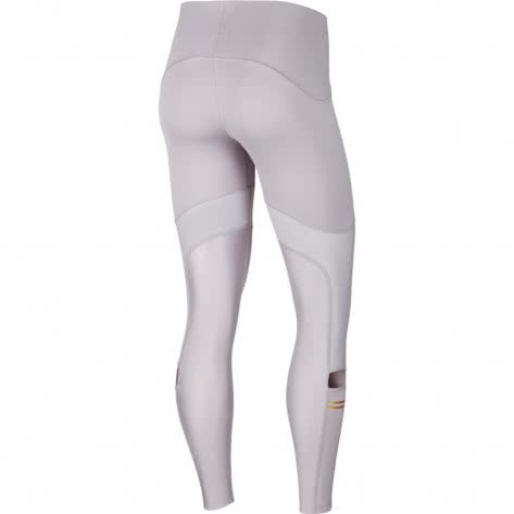 Nike Damen 7/8 Lauftight Speed Tight Glam Dunk CI9930-059 XL Atmosphere Grey/Metallic Gold | XL