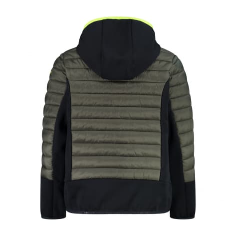 CMP Jungen Hybridjacke KID JACKET HYBRID FIX HOOD 34Z3244-E943 140 Olive | 140