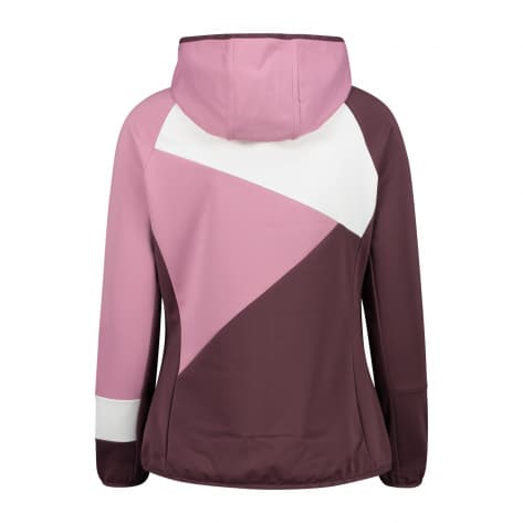 CMP Damen Übergangsjacke WOMAN Fix Hood Hybrid Jacket 33E6106-C904 34 Plum | 34