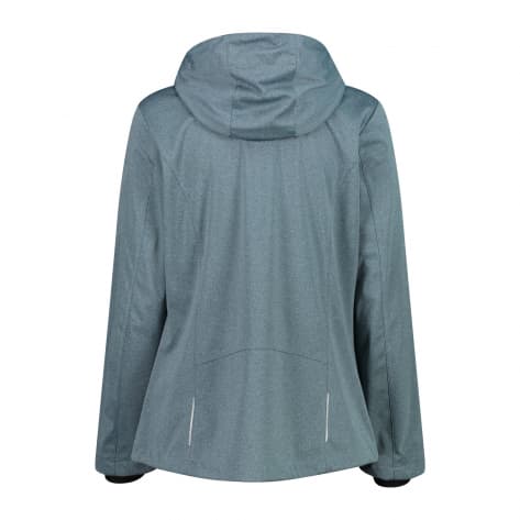 CMP Damen Softshelljacke Woman Jacket Zip Hood 39A5016M-L433 34 Acqua Mel. | 34