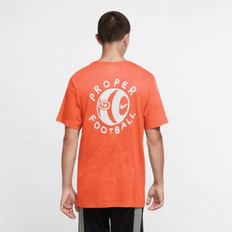 Nike Herren T-Shirt F.C. Soccer Shirt CU4226-837 S Electro Orange | S