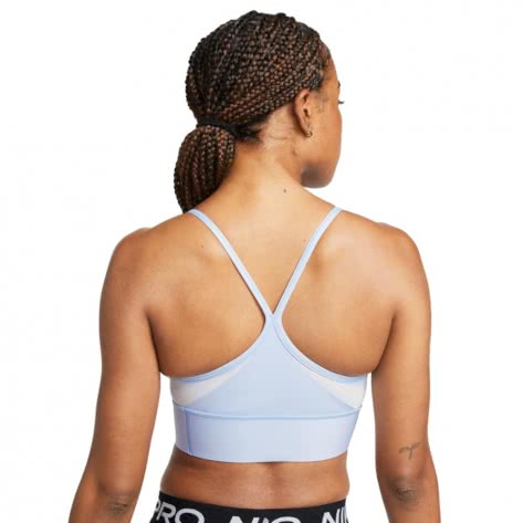 Nike Damen Sport BH Dri-FIT Indy DB8765-425 S Royal Tint/Football Grey | S