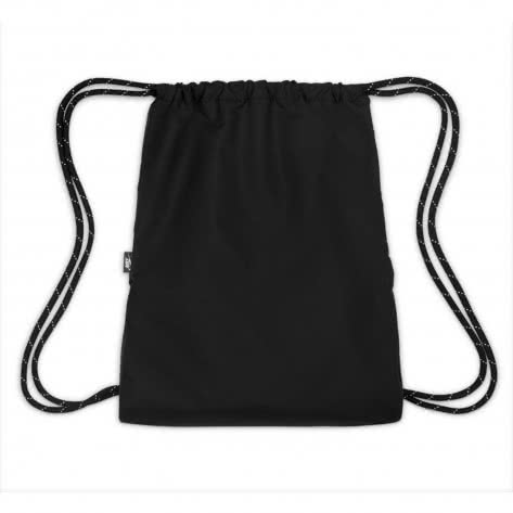 Nike Turnbeutel Heritage Drawstring Bag DC4245-010 Black/Black/White | One size