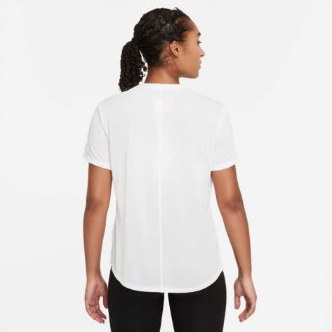 Nike Damen Trainingsshirt Dri-FIT One Standard Fit SS Top DD0638-100 XXL White/Black | XXL