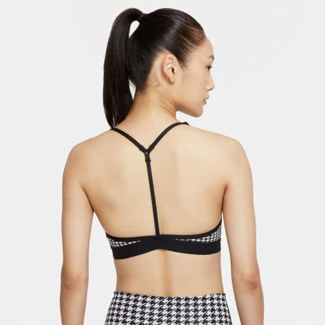 Nike Damen Sport BH Dri-FIT Indy Icon Clash T-Back Sports Bra DD1086-010 M Black/Black/Chile Red | M