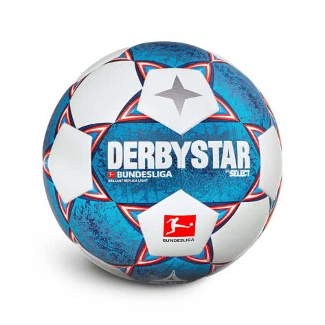 Derbystar Fussball Bundesliga 2021/22 Brillant Replica S-Light v21 1325300021 Weiss/Orange/Blau | 3