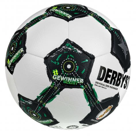 Derbystar Fussball DFB-Pokal Brillant Replica Männer v25 25/26 1582500025 5 Weiß/Schwarz/Grün | 5
