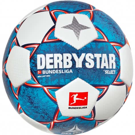 Derbystar Minisoftball Bundesliga 2021/22 Brillant Mini v21 4303000021 Weiss/Orange/Blau | One size