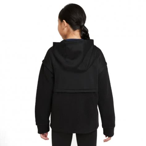 Nike Mädchen Fleecejacke Full-Zip Hoodie DJ5911-010 128-137 Black | 128-137