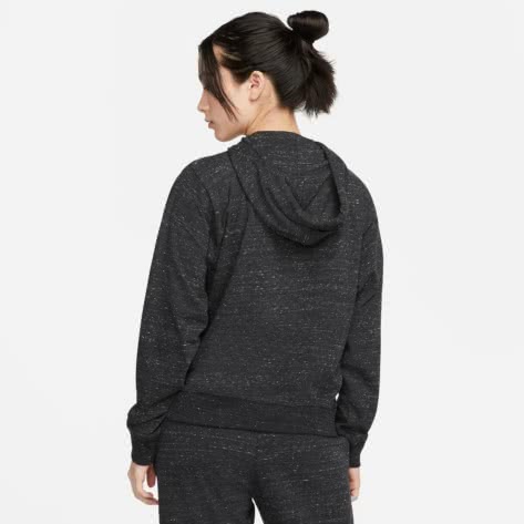 Nike Damen Sweatjacke Gym Vintage Zip Hoodie DM6386-010 M Black/White | M