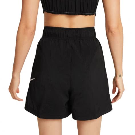 Nike Damen Shorts High-Rise Woven DM6739-010 L Black/White | L