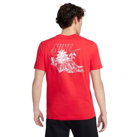 Nike Herren T-Shirt Sportswear Tee DN5189-657 M University Red | M