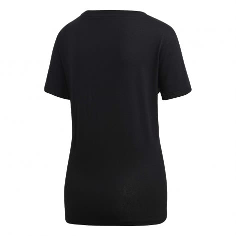 adidas CORE Damen T-Shirt Essentials Linear Slim Tee DP2361 XXL black/white | XXL