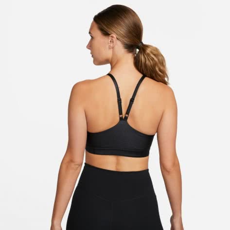 Nike Damen Sport BH Dri-FIT Indy Shine DQ5403-010 M Black/White | M