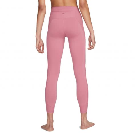Nike Damen Tight Yoga Dri-FIT 7/8 Leggings DQ5622-667 S Desert Berry/Multi Color | S