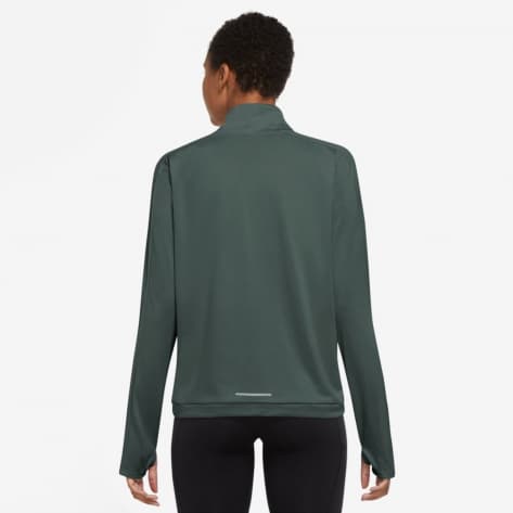 Nike Damen Laufoberteil Dri-FIT Pacer 1/4 Zip DQ6377-338 M Vintage Green/Reflective Silv | M