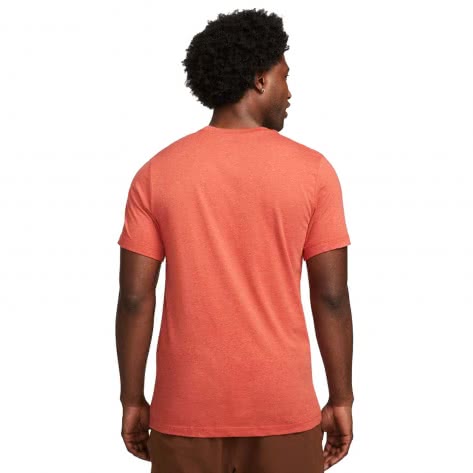 Nike Herren T-Shirt Sportswear Club Tee DR7923-696 S Lt Crimson/Htr | S