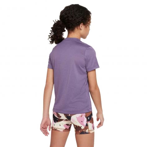 Nike Mädchen T-Shirt Dri-FIT Training Tee DV0559-553 128-137 Canyon Purple | 128-137