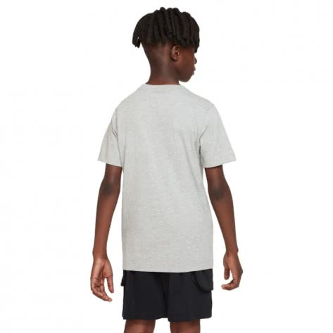 Nike Jungen T-Shirt Sportswear Air Tee DV3934-063 128-137 Dk Grey Heather/Blck | 128-137