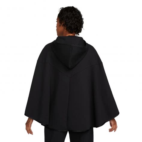 Nike Damen Poncho Sportswear Tech Fleece DV5250-010 M Black/Black | M