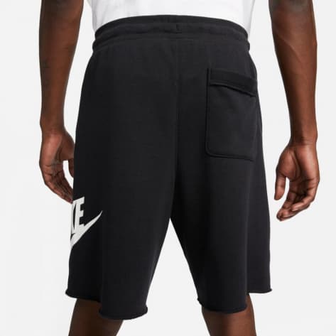 Nike Herren Short Sport Essentials French Terry Alumni Shorts DX0502-010 XXXL Black/White/White | XXXL