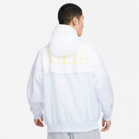 Nike Herren Windrunner Jacke Woven Lined Jacket DX0694-085 L Football Grey/Wht/Wht/Opt Yell | L