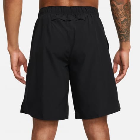 Nike Herren Short 9  Unlined Running Shorts DX0904-010 L Black/Blck/Blck/Wht | L