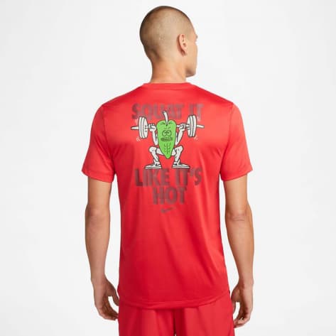 Nike Herren Trainingsshirt Dri-FIT Train Tee DX0979-657 M University Red | M