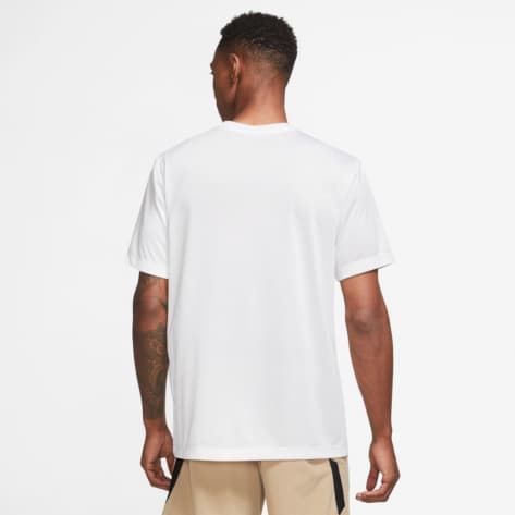 Nike Herren T-Shirt Dri-FIT Legend DX0989-100 L White/Black | L