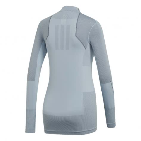 adidas TERREX Damen Langarmshirt Knit Longsleeve Tee DZ0782 L glow blue | L