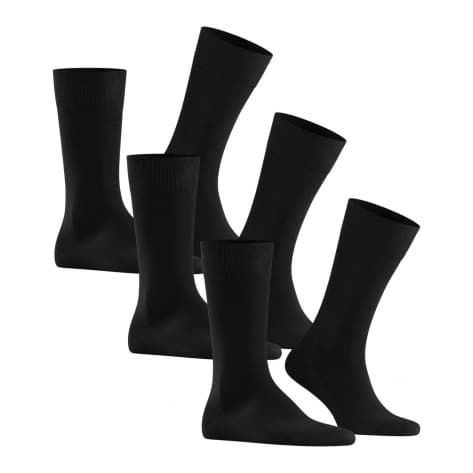 Falke Herren Socken Family Bundle 3P SO 13097-3000 43-46 Black | 43-46
