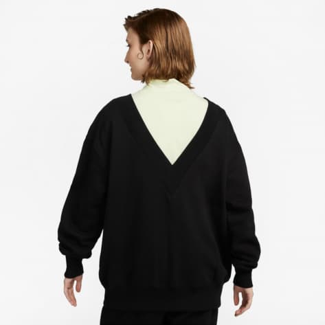 Nike Damen Pullover Phoenix Fleece Oversized V-Neck Sweatshirt FB8317 