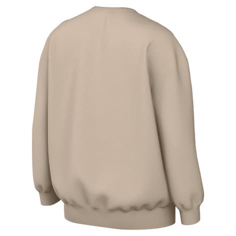 Nike Mädchen Pullover Club Fleece Sweatshirt FD2923-126 158-170 Sanddrift/White | 158-170