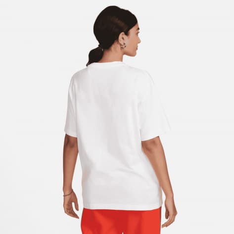 Nike Damen T-Shirt Sportswear Essential FD4149-100 S White/Black | S