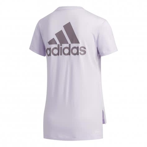 adidas Damen T-Shirt Go-To Tee FJ7297 XS Purple Tint | XS
