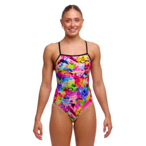 Funkita Damen Badeanzug Single Strap One Piece FKS030L 