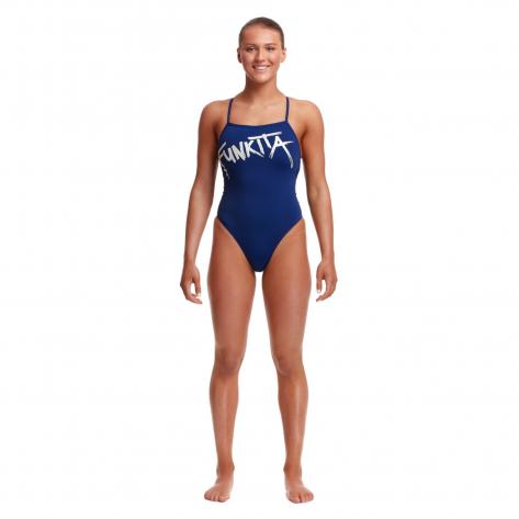 Funkita Damen Badeanzug Strapped In One Piece FKS034L 