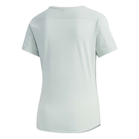 adidas Damen T-Shirt W BB TEE FM6201 S Green Tint | S