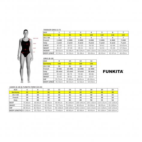 Funkita Mädchen Badeanzug Tie Me Tight One Piece FKS036G 